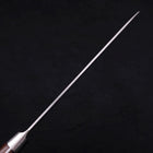 Santoku VG-5 Tsuchime Manche Occidental Marron 175mm-[Musashi]-[Couteaux de cuisine japonais]