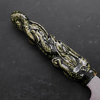 Santoku ZA-18 Damas Manche Dragon en Céramique 180mm-[Musashi]-[Couteaux de cuisine japonais]