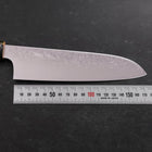 Santoku ZA-18 Damas Manche Dragon en Céramique 180mm-[Musashi]-[Couteaux de cuisine japonais]