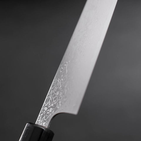 Santoku ZA-18 Damas Manche en Buffle et Magnolia 180mm-[Musashi]-[Couteaux de cuisine japonais]