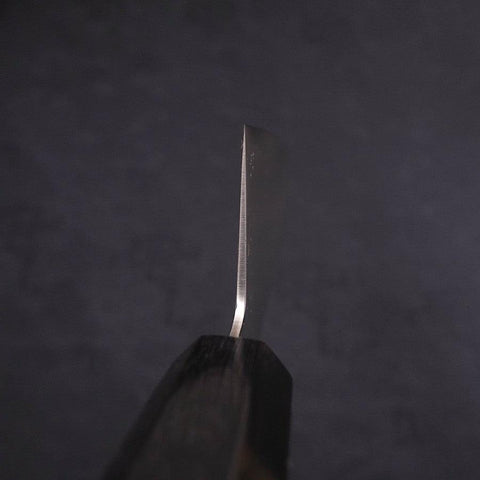 Santoku ZDP-189 Poli Manche en Buffle et Ébène 180mm-[Musashi]-[Couteaux de cuisine japonais]