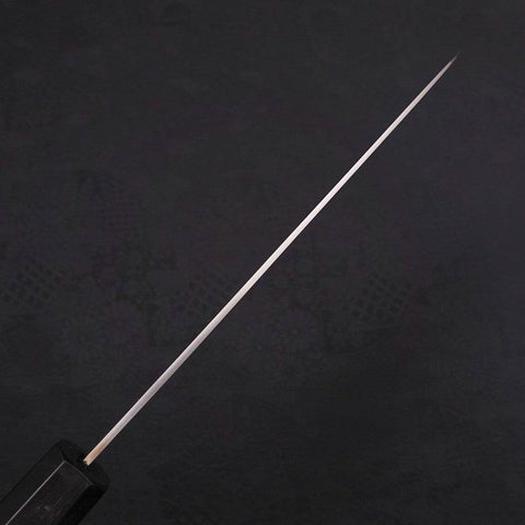 Santoku ZDP-189 Poli Manche en Buffle et Ébène 180mm-[Musashi]-[Couteaux de cuisine japonais]