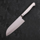 Santoku knife VG-5 Poli Inox Intégral Manche Occidental 120mm-[Musashi]-[Couteaux de cuisine japonais]