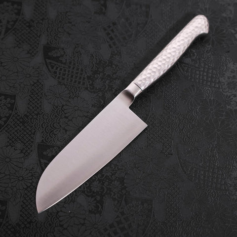 Santoku knife VG-5 Poli Inox Intégral Manche Occidental 120mm-[Musashi]-[Couteaux de cuisine japonais]