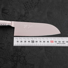 Santoku knife VG-5 Poli Inox Intégral Manche Occidental 120mm-[Musashi]-[Couteaux de cuisine japonais]