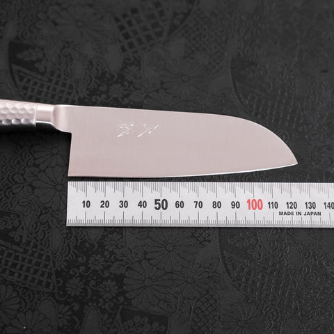 Santoku knife VG-5 Poli Inox Intégral Manche Occidental 120mm-[Musashi]-[Couteaux de cuisine japonais]
