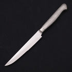 Steak knife All-Stainless Pure-Molybdenum 130mm-[Musashi]-[Japanese-Kitchen-Knives]