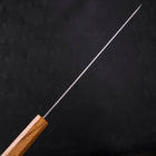 Sujihiki AUS-10 Nashiji Damas Manche en Chêne 240mm-[Musashi]-[Couteaux de cuisine japonais]