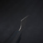 Sujihiki AUS-10 Nickel en Vagues Damas Manche Urushi Bleu Sombre 240mm-[Musashi]-[Couteaux de cuisine japonais]