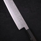 Sujihiki Blue Steel #2 Damas Manche en Buffle et Ébène 270mm-[Musashi]-[Couteaux de cuisine japonais]