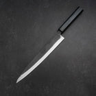Sujihiki Blue Steel #2 Kurouchi Manche Sumi Urushi 240mm-[Musashi]-[Couteaux de cuisine japonais]