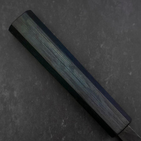 Sujihiki Blue Steel #2 Kurouchi Manche Sumi Urushi 240mm-[Musashi]-[Couteaux de cuisine japonais]