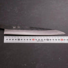 Sujihiki Blue Steel #2 Kurouchi Manche Urushi Bleu Sombre 210mm-[Musashi]-[Couteaux de cuisine japonais]