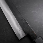 Sujihiki Blue Steel #2 Kurouchi Manche Urushi Bleu Sombre 240mm-[Musashi]-[Couteaux de cuisine japonais]