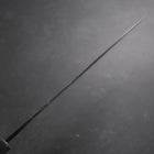 Sujihiki Blue Steel #2 Kurouchi Manche Urushi Bleu Sombre 240mm-[Musashi]-[Couteaux de cuisine japonais]