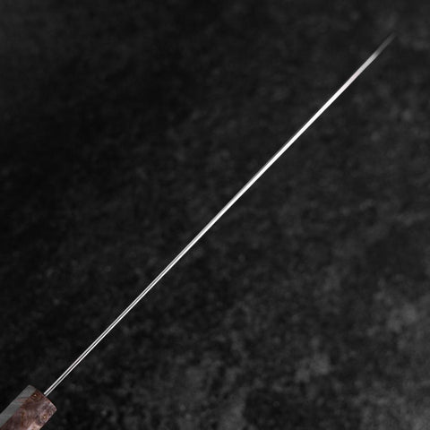 Sujihiki Blue Super Poli Manche en Érable 270mm-[Musashi]-[Couteaux de cuisine japonais]