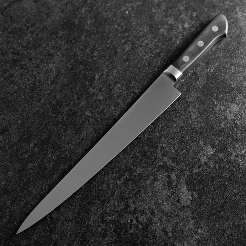 Sujihiki Molybdène Poli Manche Occidental Noir 270mm-[Musashi]-[Couteaux de cuisine japonais]