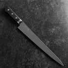 Sujihiki Molybdène Poli Manche Occidental Noir 270mm-[Musashi]-[Couteaux de cuisine japonais]