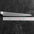 Sujihiki Molybdène Poli Manche en Occidental Noir 210mm-[Musashi]-[Couteaux de cuisine japonais]