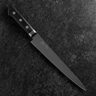 Sujihiki Molybdène Poli Manche en Occidental Noir 210mm-[Musashi]-[Couteaux de cuisine japonais]
