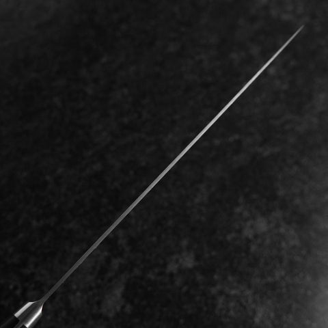 Sujihiki Molybdène Poli Manche en Occidental Noir 250mm-[Musashi]-[Couteaux de cuisine japonais]