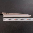 Sujihiki SKD11 Nashiji Ebony Handle 240mm (9.4”)-[Musashi]-[Couteaux de cuisine japonais]