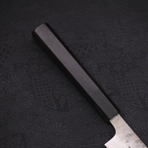 Sujihiki SLD Nashiji Washi Manche en Buffle et Ébène 240mm-[Musashi]-[Couteaux de cuisine japonais]