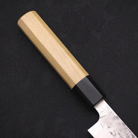 Sujihiki SLD Nashiji Washi Manche en Buffle et Magnolia 240mm-[Musashi]-[Couteaux de cuisine japonais]