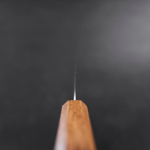 Sujihiki SLD Nickel en Vagues Damas Manche Yaki Urushi 240mm-[Musashi]-[Couteaux de cuisine japonais]