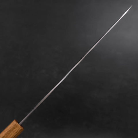 Sujihiki SLD Nickel en Vagues Damas Manche Yaki Urushi 240mm-[Musashi]-[Couteaux de cuisine japonais]