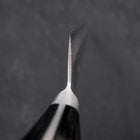 Sujihiki Silver Steel #3 Nashiji Manche Occidental Noir 270mm-[Musashi]-[Couteaux de cuisine japonais]