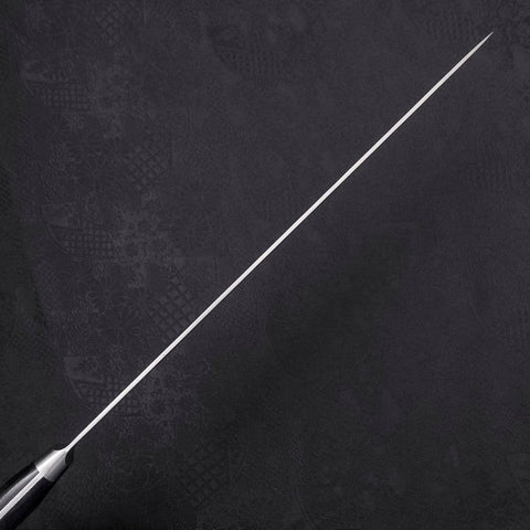 Sujihiki Silver Steel #3 Nashiji Manche Occidental Noir 270mm-[Musashi]-[Couteaux de cuisine japonais]