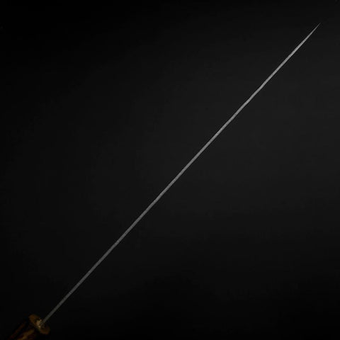 Sujihiki Silver Steel #3 Nashiji Manche Sumi Urushi 240mm-[Musashi]-[Couteaux de cuisine japonais]