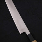 Sujihiki Silver Steel #3 Poli Manche en Buffle et Magnolia 240mm-[Musashi]-[Couteaux de cuisine japonais]