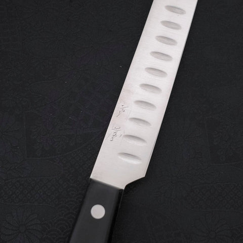 Sujihiki Silver Steel #3 Polished Western Black Handle 210mm (8.3”)