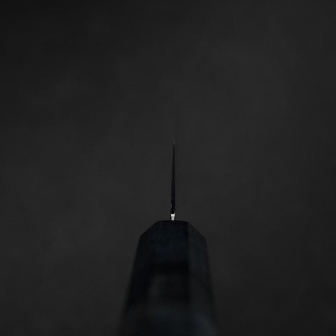 Sujihiki VG-10 Damas Manche en Bois de Bouleau Bleu 270mm-[Musashi]-[Couteaux de cuisine japonais]