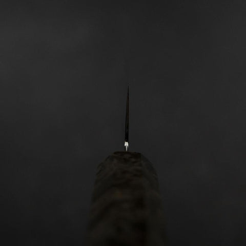 Sujihiki VG-10 Damas Manche en Bois de Bouleau Gris 240mm-[Musashi]-[Couteaux de cuisine japonais]