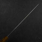 Sujihiki VG-10 Damas Manche en Bois de Bouleau Jaune Brun 240mm-[Musashi]-[Couteaux de cuisine japonais]