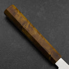 Sujihiki VG-10 Damas Manche en Bois de Bouleau Jaune Brun 240mm-[Musashi]-[Couteaux de cuisine japonais]