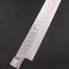 Sujihiki VG-10 Tsuchime Damas Manche Occidental Noir 240mm-[Musashi]-[Couteaux de cuisine japonais]