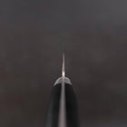 Sujihiki VG-10 Tsuchime Damas Manche Occidental Noir 240mm-[Musashi]-[Couteaux de cuisine japonais]