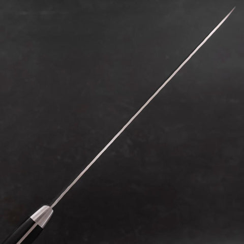 Sujihiki VG-10 Tsuchime Damas Manche Occidental Noir 240mm-[Musashi]-[Couteaux de cuisine japonais]