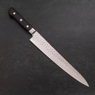 Sujihiki VG-10 Tsuchime Damas Manche Occidental Noir 240mm-[Musashi]-[Couteaux de cuisine japonais]