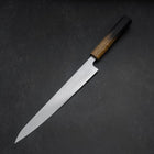 Sujihiki VG-10 Tsuchime Damas Manche Yaki Urushi 240mm-[Musashi]-[Couteaux de cuisine japonais]