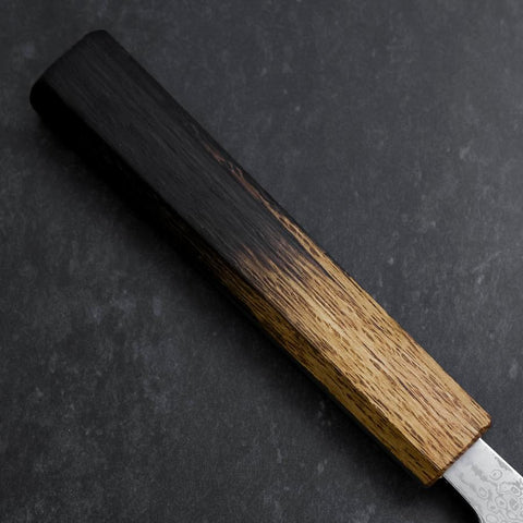 Sujihiki VG-10 Tsuchime Damas Manche Yaki Urushi 240mm-[Musashi]-[Couteaux de cuisine japonais]