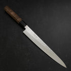 Sujihiki VG-10 Tsuchime Damas Manche en Noyer 240mm-[Musashi]-[Couteaux de cuisine japonais]