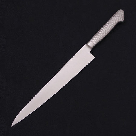 Sujihiki VG-5 Poli Inox Intégral Manche Occidental 240mm-[Musashi]-[Couteaux de cuisine japonais]