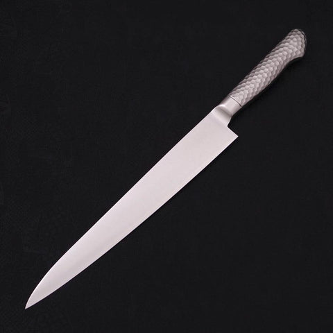 Sujihiki VG-5 Poli Inox Intégral Manche Occidental 270mm-[Musashi]-[Couteaux de cuisine japonais]