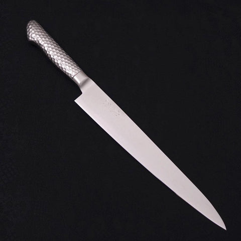 Sujihiki VG-5 Poli Inox Intégral Manche Occidental 270mm-[Musashi]-[Couteaux de cuisine japonais]