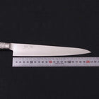 Sujihiki VG-5 Poli Manche Occidental Inox 210mm-[Musashi]-[Couteaux de cuisine japonais]
